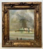 Pietro Fragiacomo (1856–1922), Attribué(e) à - Scorcio di