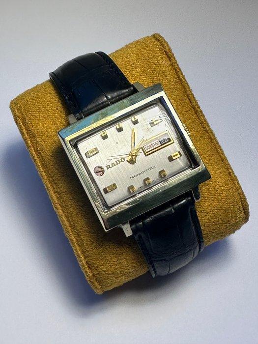 Rado - Manhattan - Zonder Minimumprijs - Heren - 1960-1969, Handtassen en Accessoires, Horloges | Heren