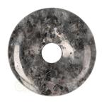 Larvikiet edelstenen donut hanger Nr 11 - Ø4 cm, Handtassen en Accessoires, Edelstenen, Verzenden, Nieuw