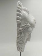 Sculpture, Ercole con il leone nemea - 44 cm - poudre de