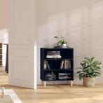 vidaXL Dressoir 57x35x70 cm bewerkt hout zwart, Huis en Inrichting, Kasten | Dressoirs, Verzenden, Nieuw