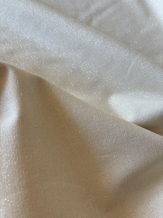 Meubelstof en stoffering, egale tinten wit zijde met, Antiek en Kunst, Antiek | Tapijten, Tafelkleden en Textiel