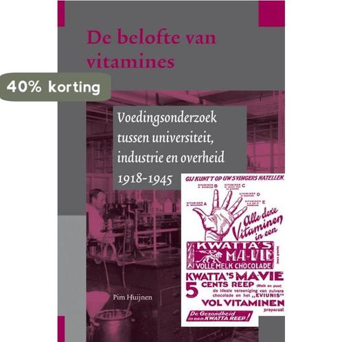 Universiteit & Samenleving 7 -  De belofte van vitamines, Boeken, Politiek en Maatschappij, Gelezen, Verzenden