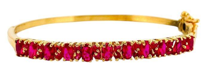 Zonder Minimumprijs - Armband - 9 kt. Geel goud, Zilver, Handtassen en Accessoires, Armbanden