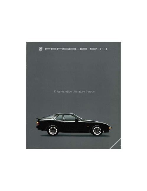 1985 PORSCHE 944 BROCHURE DUITS, Boeken, Auto's | Folders en Tijdschriften, Ophalen of Verzenden