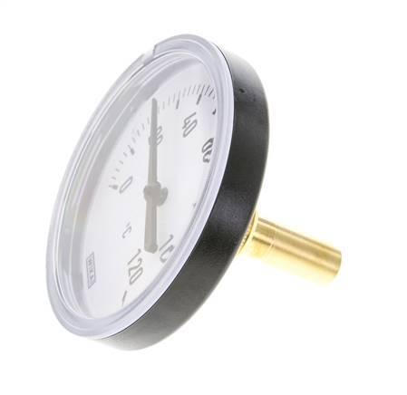 0 tot +120°C Plastic Bimetalen Thermometer 80mm Behuizing, Doe-het-zelf en Bouw, Overige Doe-Het-Zelf en Bouw, Verzenden