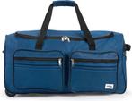2dekans | Monzana Rol reistas blauw 85 Liter, Ophalen of Verzenden, Nieuw