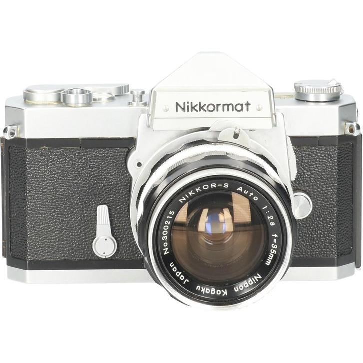 Tweedehands Nikkormat FT met Nikkor-S Auto 35mm f2.8 CM5236, Audio, Tv en Foto, Overige Audio, Tv en Foto, Gebruikt, Ophalen of Verzenden