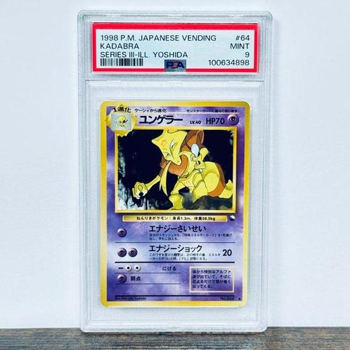 Pokémon Graded card - 1998 Vending Series 3 - Kadabra #64 -, Hobby en Vrije tijd, Verzamelkaartspellen | Pokémon