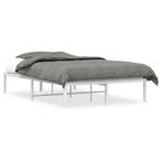 Bedframe Metaal Wit 120x190 | Retour Deal | -40%, Verzenden, Wit, Nieuw, 190 cm of minder
