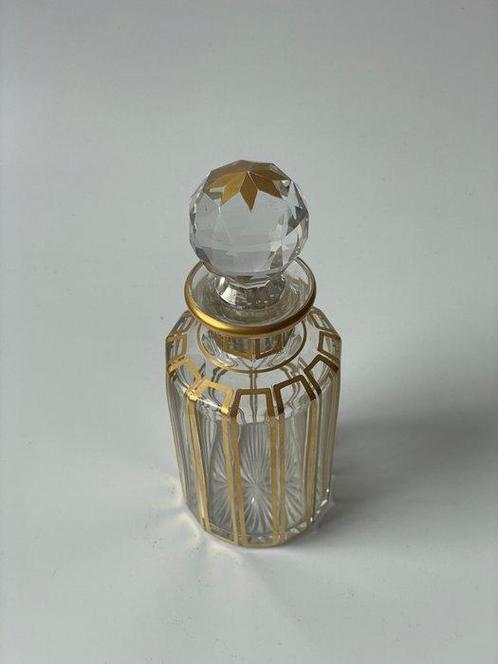Baccarat - Flacon de parfum - liseré or fin - Cristal, Antiek en Kunst, Antiek | Glaswerk en Kristal