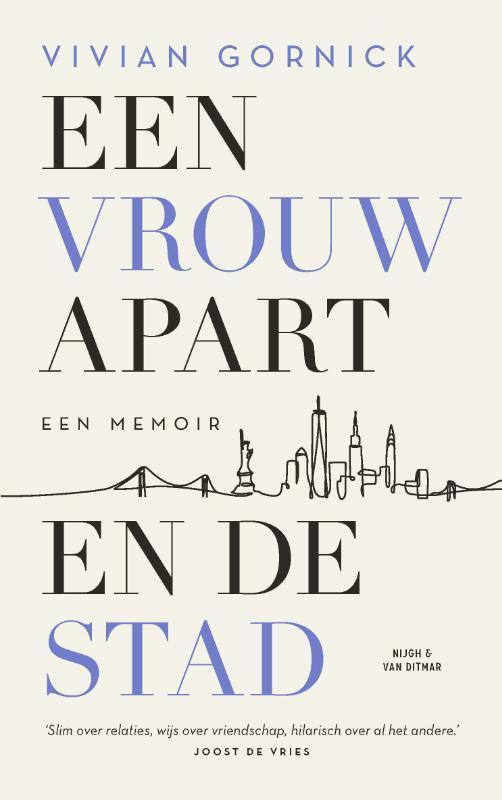 Een vrouw apart. En de stad 9789038807591 Vivian Gornick, Boeken, Literatuur, Zo goed als nieuw, Verzenden