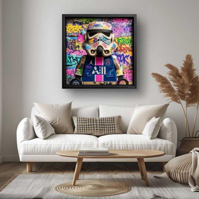 Urban3DArt (1971) - Stormtrooper PSG - Pop Art Street, Antiek en Kunst, Kunst | Schilderijen | Modern
