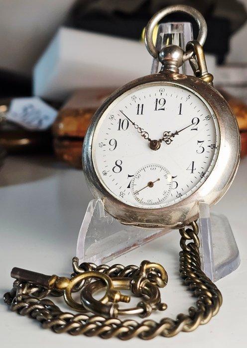 spiral Breguet - 15 rubis key puller - 80274 - 1850-1900, Handtassen en Accessoires, Horloges | Heren