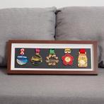 Medaille Lijst Display Rek voor 5 Medailles Inlijsten Houder, Verzenden, Nieuw