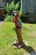 Figurine - Parrot - 89cm - Béton - 65 cm