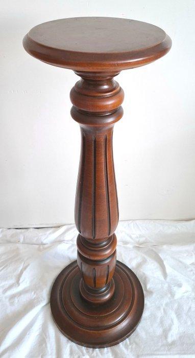Standaard - massief hout - Gedraaid zuil, Antiek en Kunst, Curiosa en Brocante