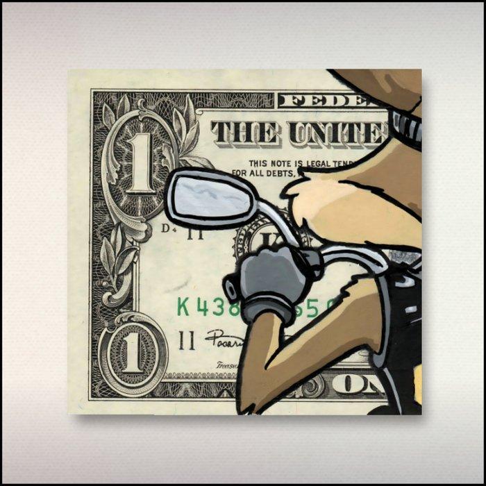 TOONS RENAISSANCE - COYOTE – BORN TO RIDE, Antiek en Kunst, Kunst | Schilderijen | Modern