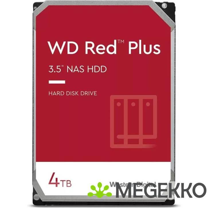 Western Digital Red Plus WD40EFZZ 4TB, Computers en Software, Harde schijven, Nieuw, Verzenden
