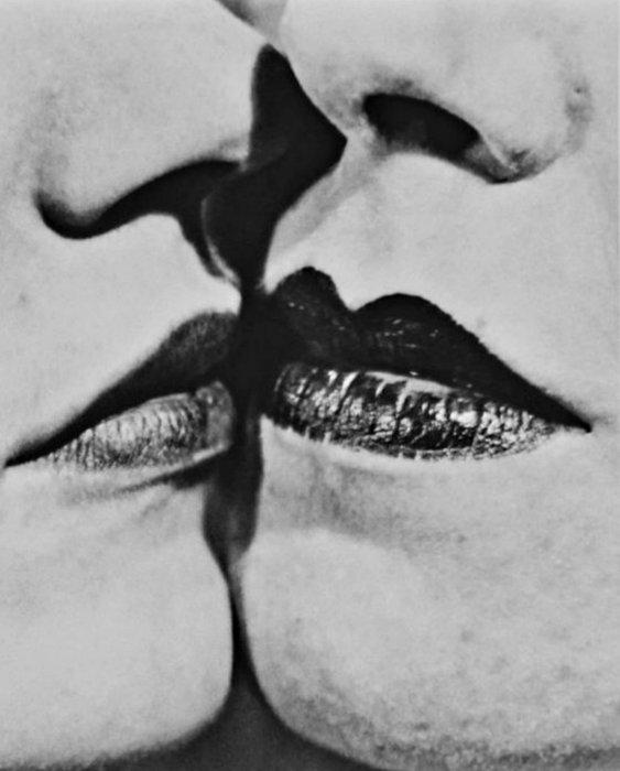 Man Ray - O beijo, Antiek en Kunst, Kunst | Schilderijen | Modern