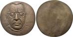 Bronzeguss-medaille Orff, Carl 1895 Muenchen +1982 ebenda..., Verzenden