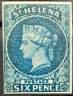 Britse Gemenebest 1856 - St. Helena - Zes pence blauw