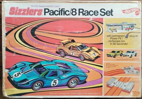 Mattel - Voiture de course miniature - Sizzlers Pacific 8 -, Hobby en Vrije tijd, Modelauto's | 1:5 tot 1:12