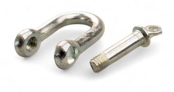 Harpsluiting 6 mm met borstbout, Verzenden