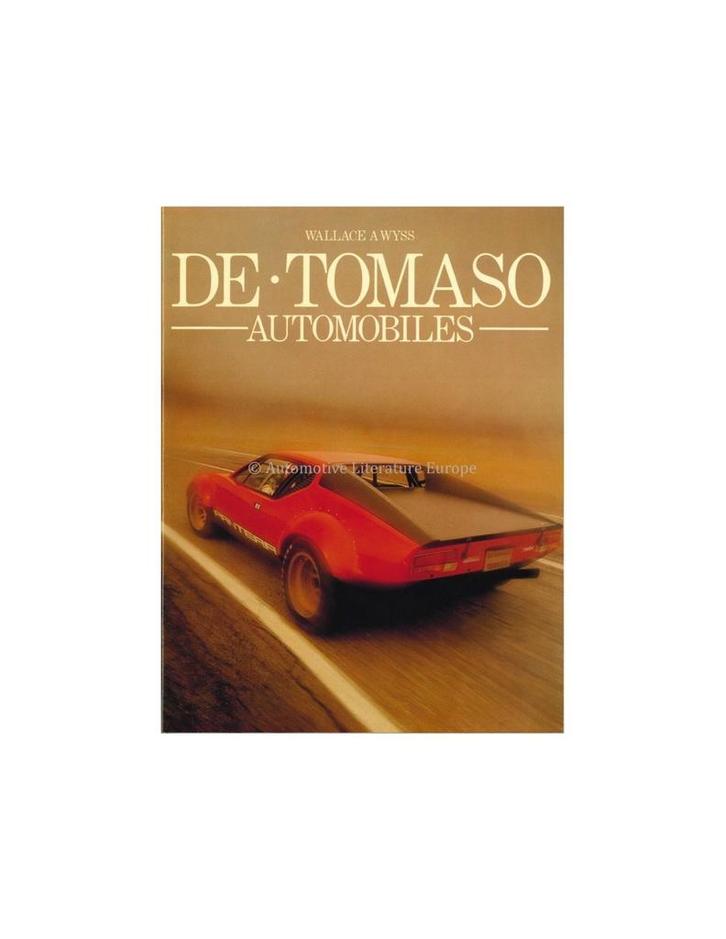DE TOMASO AUTOMOBILES, Livres, Autos | Livres, Enlèvement ou Envoi
