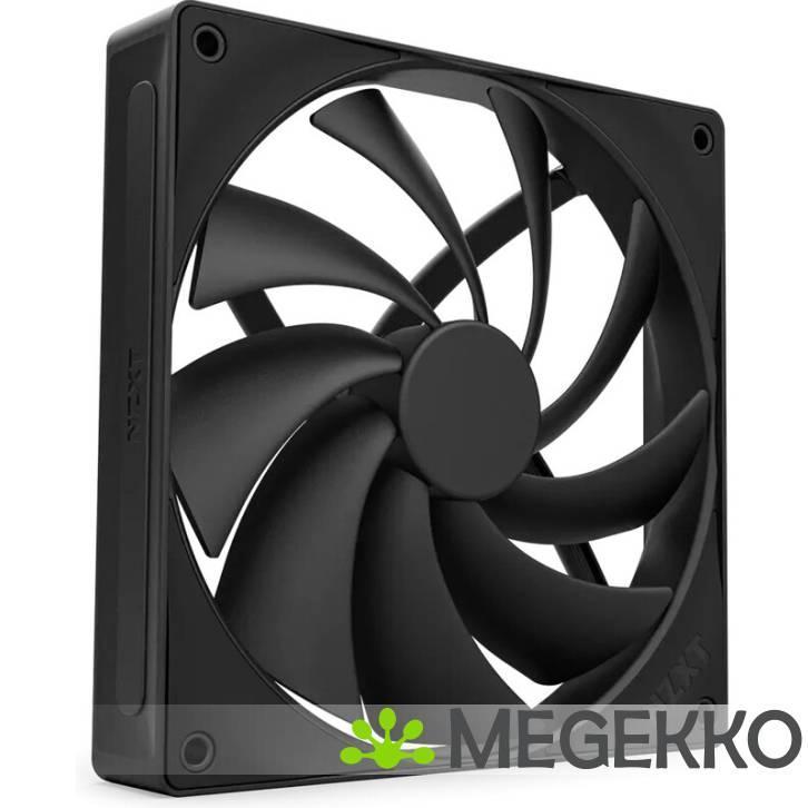 NZXT F140Q - 140MM - Black - Quiet Airflow, Computers en Software, Computerkoelers, Nieuw, Verzenden