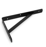 Plankdrager BEAM met schoor 330x495 mm staal zwart gelakt, Nieuw, Overige materialen, Klink of Kruk