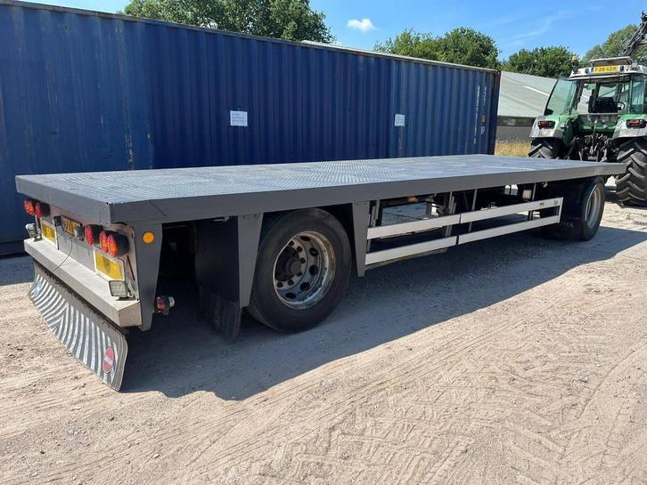 Veiling: Platte Oplegger Cuppers 2002, Auto's, Vrachtwagens, Ophalen