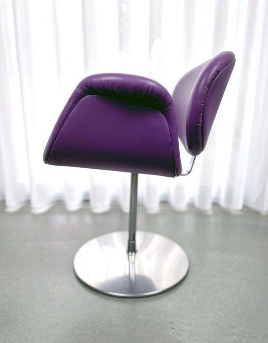 Artifort - Pierre Paulin - Fauteuil - Little Tulip - Cuir,, Antiek en Kunst, Antiek | Meubels | Stoelen en Sofa's