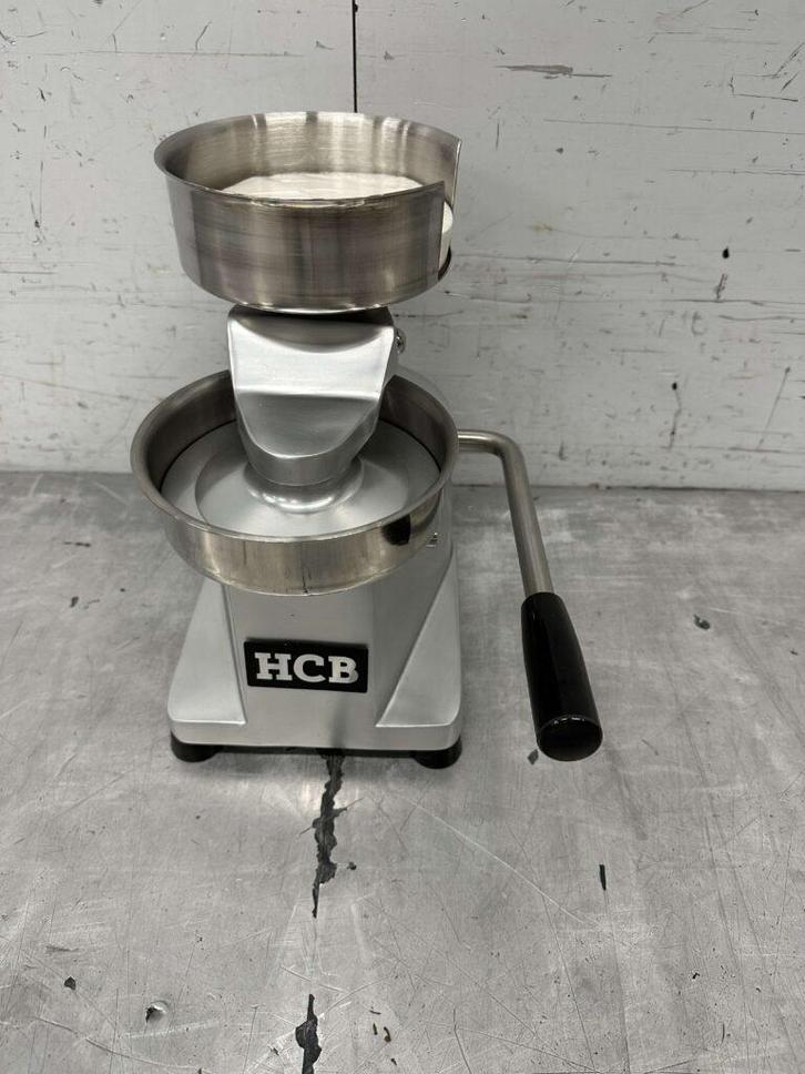 RVS Hamburgerpers 130 mm Slagerij Horeca, Zakelijke goederen, Horeca | Keukenapparatuur, Ophalen of Verzenden