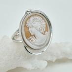 Argent - Bague - Camée incisé à la main, Antiek en Kunst