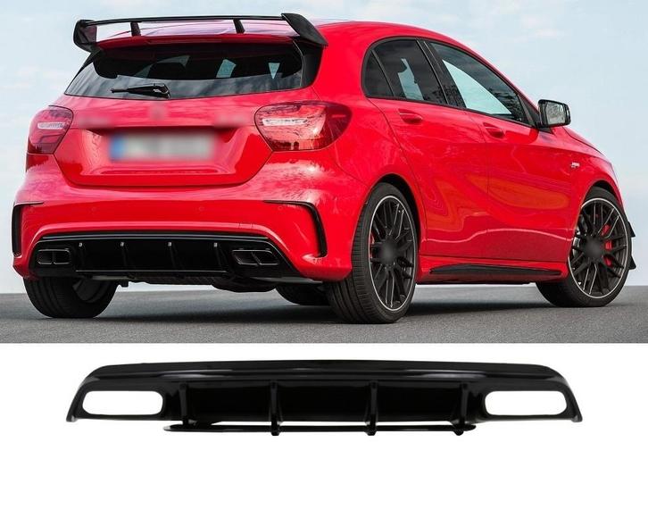 A45 AMG Look Diffuser voor Mercedes Benz A Klasse W176, Auto diversen, Tuning en Styling, Ophalen of Verzenden