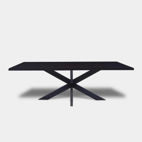 Tafel Boomstam eikenhout - Matrix XL - Donker Eiken, Huis en Inrichting, Tafels | Eettafels