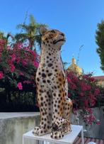 Statue, Leopard - 90 cm - 90 cm - Céramique