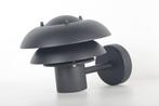 Nordlux - Wandlamp (2) - Kurnos 20 - Zwart - Glas, Metaal -