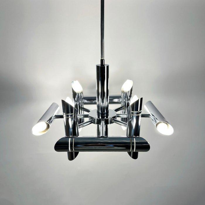Gaetano Sciolari - Lampe à suspendre - Chrome, Métal - lampe, Antiek en Kunst, Antiek | Verlichting