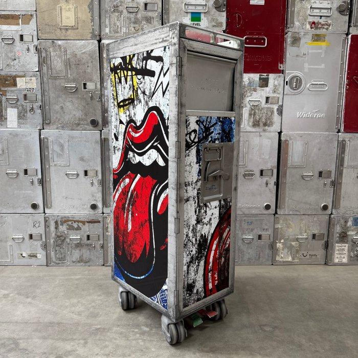 Driessen - Trolleys van luchtvaartmaatschappijen - Pop Art, Antiek en Kunst, Antiek | Wandborden en Tegels
