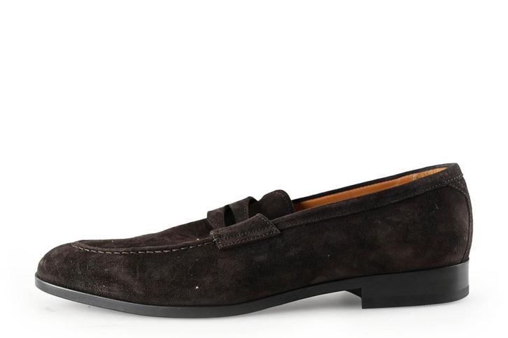 Massimo Dutti Instappers in maat 43 Bruin | 5% extra korting, Kleding | Heren, Schoenen, Bruin, Zo goed als nieuw, Overige typen