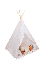 Grote tipi tent voor kinderen - roze zigzag - inclusief g..., Kinderen en Baby's, Speelgoed | Speeltenten, Ophalen of Verzenden