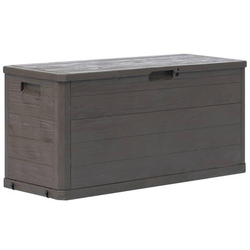 vidaXL Tuinbox 280 L bruin, Tuin en Terras, Bergingen en Tuinkasten, Nieuw, Verzenden