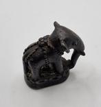Oud Indo-Chinees Gemengd Metaal Olifantvormige