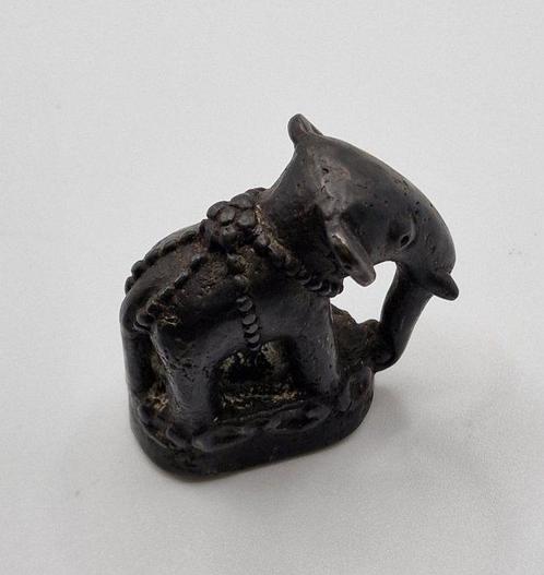 Oud Indo-Chinees Gemengd Metaal Olifantvormige, Antiek en Kunst, Antiek | Overige Antiek