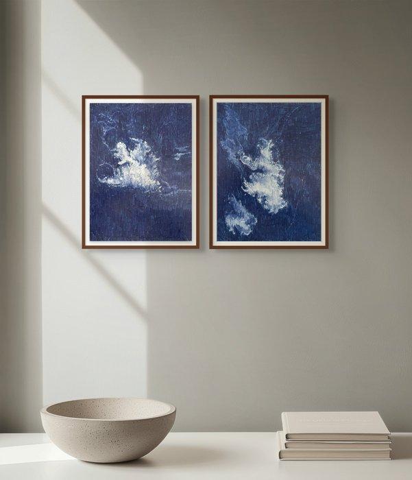 N. Magro -  Nuvens, Antiek en Kunst, Kunst | Designobjecten