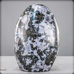 Natuurlijk zeer groot Indigo Gabbro - Merlinit Obelisk-, Antiek en Kunst
