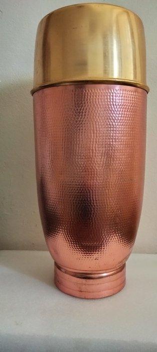 Paraplustandaard/rek - Gelakt messing, Koper -, Antiek en Kunst, Curiosa en Brocante