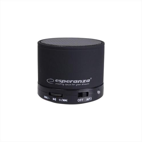 Esperanza EP115K Bluetooth Speaker RITMO Zwart, TV, Hi-fi & Vidéo, Enceintes, Enlèvement ou Envoi